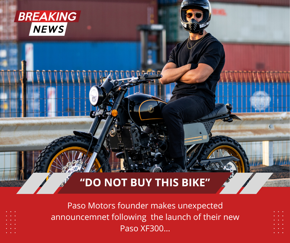 BREAKING NEWS – Paso Motors